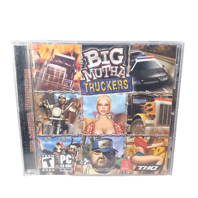 Big Mutha Truckers PC CD-ROM Game 2003 Empire Race SIM 18 Wheelers Haul