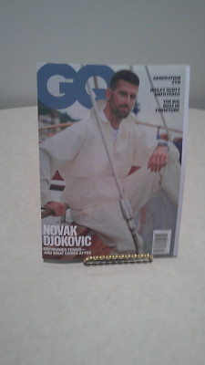 GQ Magazine, February 2025 Novak Djokovic, Generation ZYN, Ridley Scott