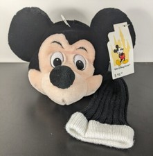 Walt Disney World Mickey Mouse Stuffed Plush Golf Club Head Cover w/ Tag