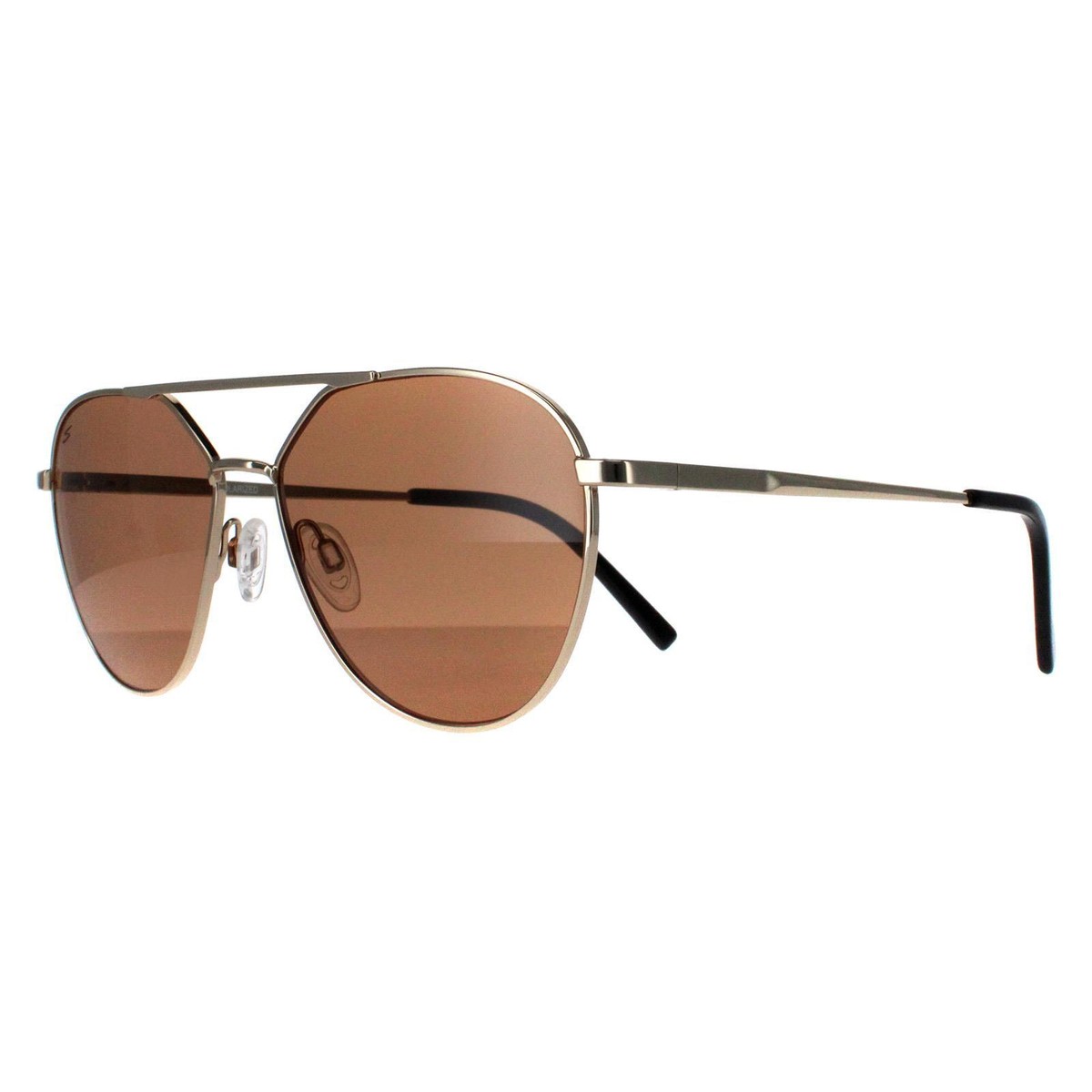 Serengeti Sunglasses Odell SS555001 Shiny Light Gold Saturn
