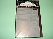 NEW! Darice Embossing Folder Essentials "FOREST TREE TRUNKS" Background #1218-12