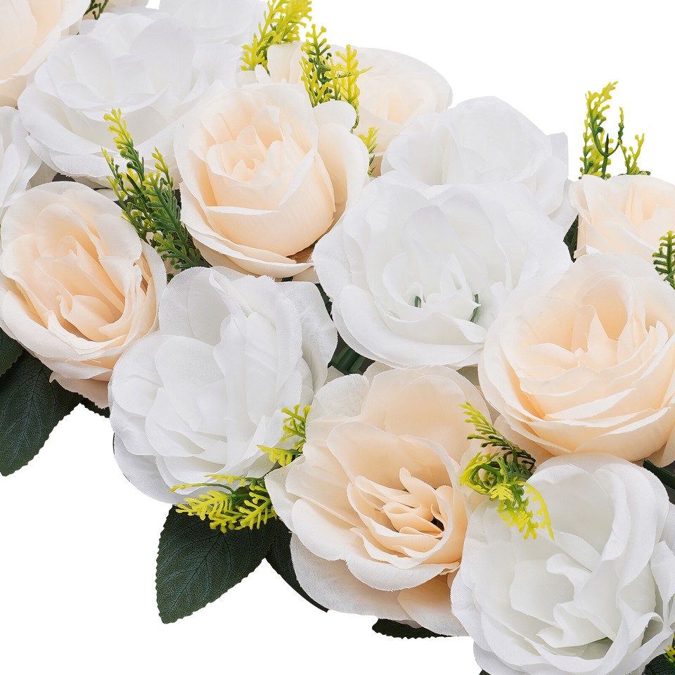 10 PCS Dining Table Flowers Centerpiece Wedding Bouquet Silk Flower