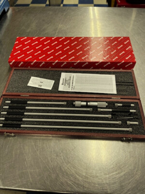 Starrett inside micrometer set no. 823DZ