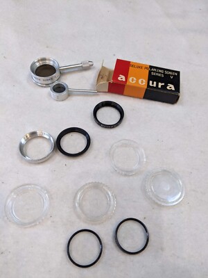 Tiffen Series V soft focus Filters with Accura Polarized Screen V and Adapter