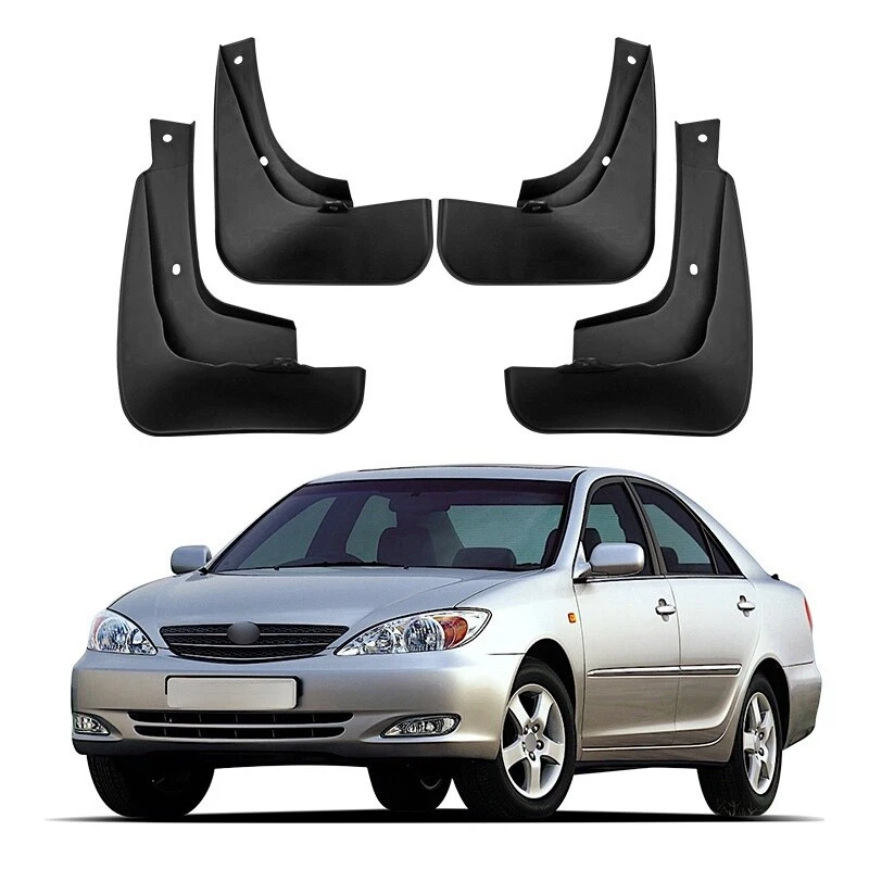 Para Toyota Camry 2.4 2002-2006 ABS Plástico Guardabarros Neumático Coche Protector de Lodo 4 Piezas Foto 4 de 4