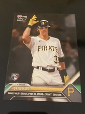 2023 TOPPS NOW #190 Rookie DREW MAGGI Short Print Run Pirates + Hard Case