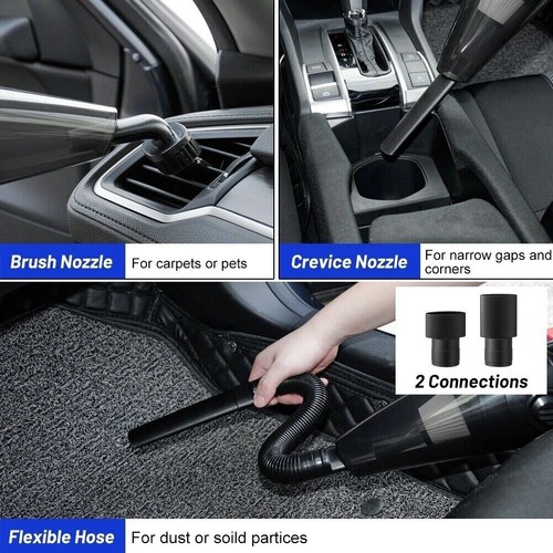 Vacuum Cleaner Portable Car Wet&Dry Handheld Strong Suction Car Handheld Vacuum - Picture 8 of 11