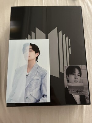 BTS Proof Album Standard mit Jimin Photocard Und V Postcard