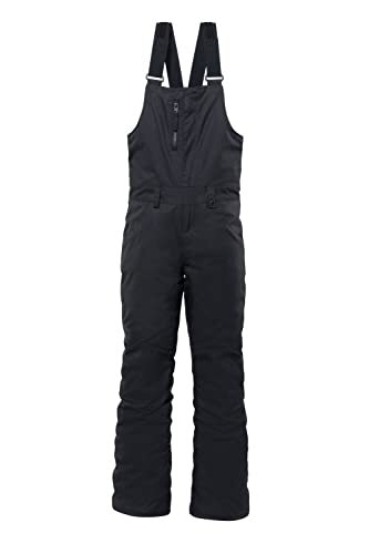 Girl's Sierra Insulated Bib - Winter Clothing with Adjustable Large Black - Picture 3 of 4