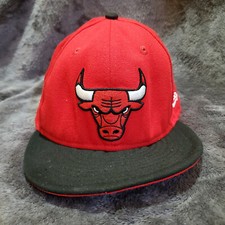 New Era 9FIFTY Chicago Bulls 2 Tone Snapback Hat Mens Black Red