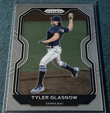 2021 Prizm Base Tier II #134 Tyler Glasnow - Tampa Bay Rays