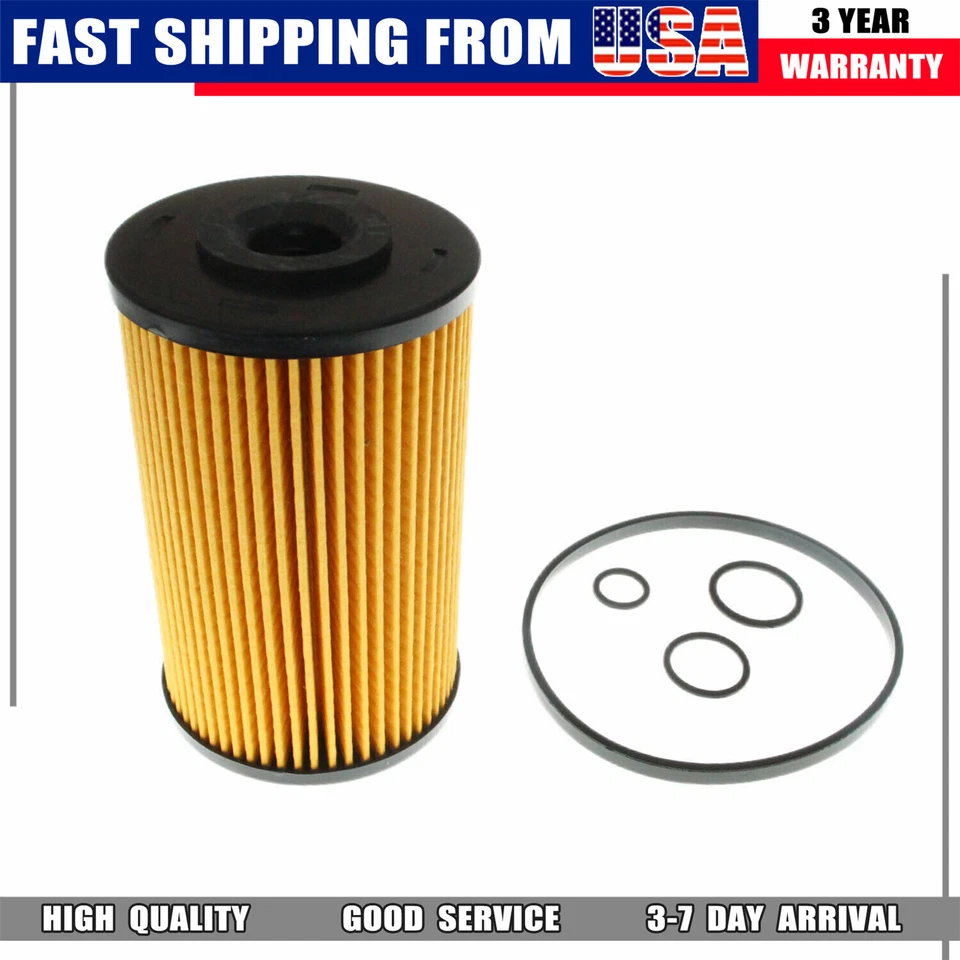 5x For 10-15 Isuzu NPR NQR NPR-HD 4HK1 5.2L Fuel Filter Element Kit NEW - Imagem 2 de 4