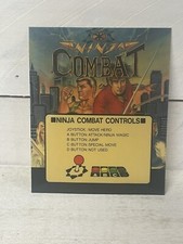 Ninja Combat Arcade Replacement Card Vintage Fast Free Shipping