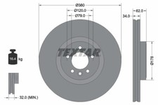 Disque de frein Rover 820