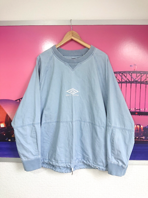 Pretty Green X Umbro Blue Drill Top | XL / XXL | Liam Pretty Green X Umbro Blue Drill Top | XL / XXL | Liam