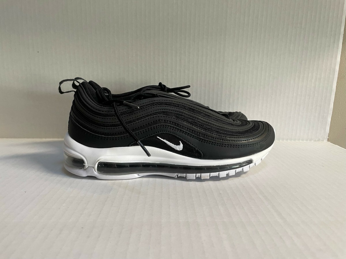 Nike Air Max 97 Black White Athletic Shoes Sneakers Mens Size 9 921826-001 Nike Sportswear Air Max 97 Black White Sneakers Shoes 921826  main image 2