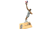 McFarlane NBA Legends 4 George Gervin (San Antonio Spurs) Exclusive ABA Silver