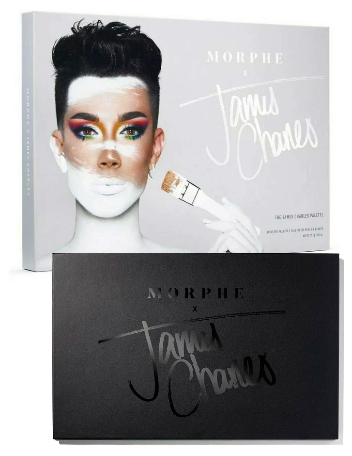 Look by numbers James Charles palette by morphe