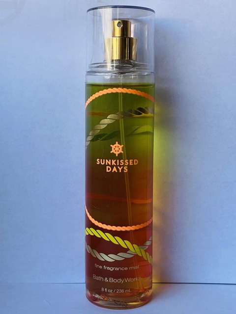 sunkissed days bath and body works