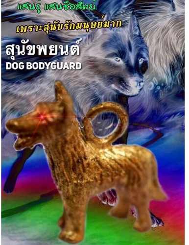Bodyguard Dog Thai Amulet Talisman Arjam O Magic Protection Anti-disaster House - Picture 10 of 11