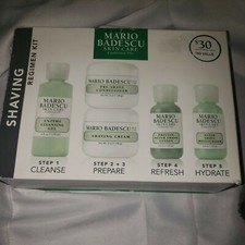 Mario Badescu Skin Care Shaving Regimen Kit 5 Step NIB 