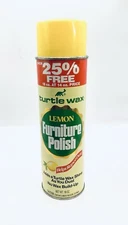 1991 TURTLE WAX LEMON FURNITURE POLISH 18 OZ DISCONTINUED NEW OLD STOCK