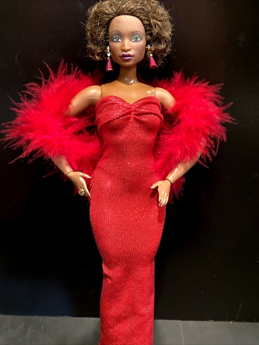 chinese dress ladies Red tutu dress for barbie dolls Christmas dress – The Doll Tailor