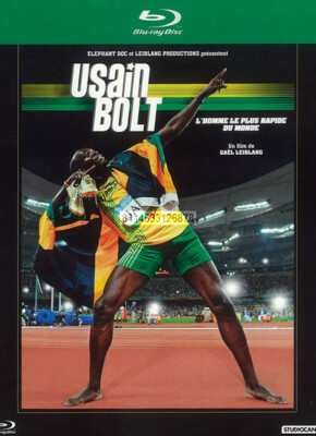 Usain Bolt: The Fastest Man Alive NEW Docu Blu-Ray Disc Gaël Leiblang