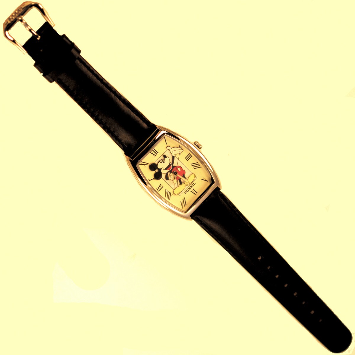 MICKEY MOUSE WATCH ~ FOSSIL LI-1452 Limited Edition MEN\'S WATCH Mickey Mouse Watch Fossil Disney 1994 Limited Edition Toy  main image 3