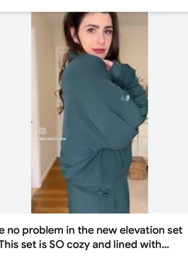 ALO Pullover Half Zip CROPPED ELEVATION COVERUP M… - image 12