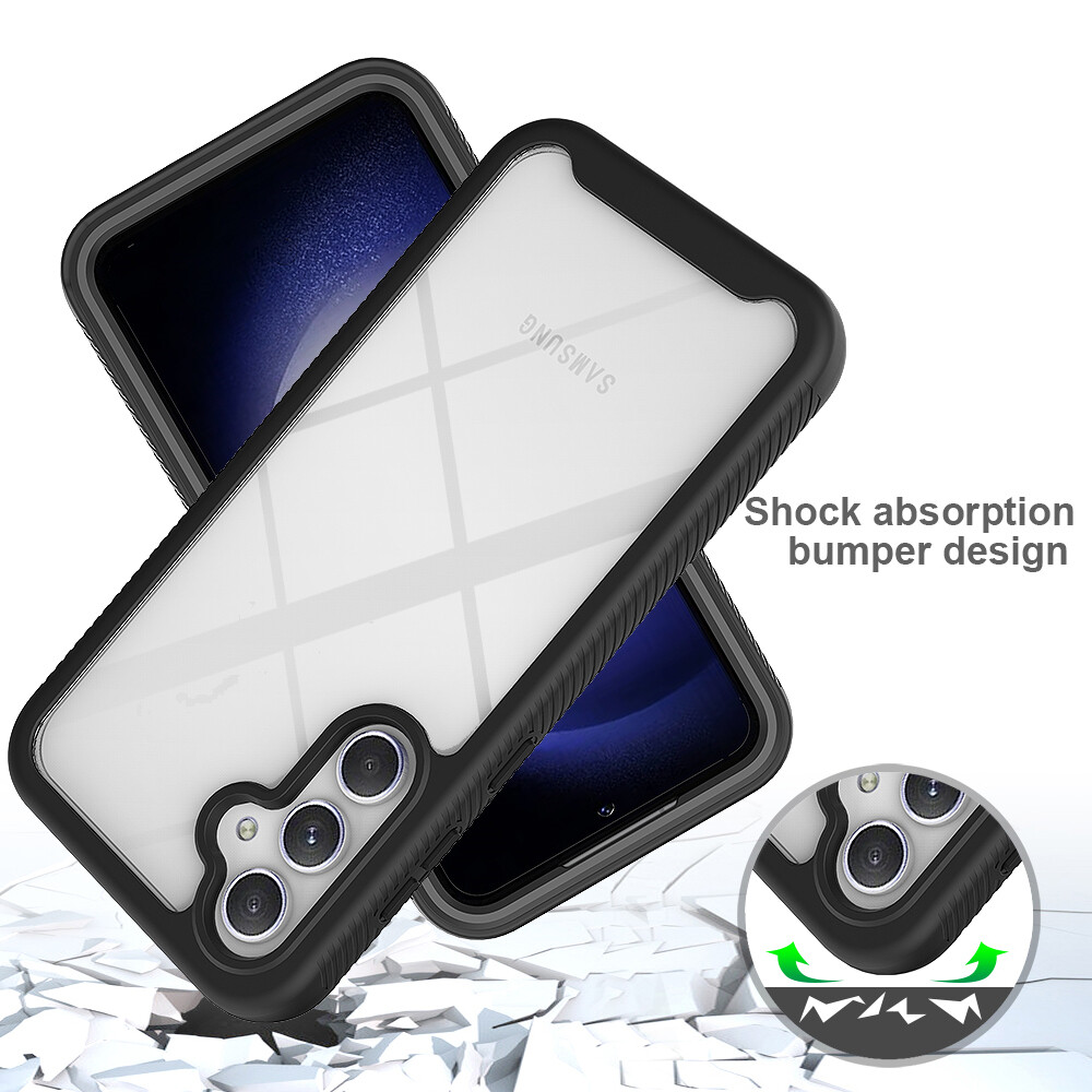 360° Full Clear Case For Samsung S23 Ultra S22 S21 S20 FE Armor Shockproof Cover-image