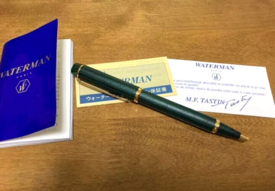 ウォーターマン　ボールペン　ル・マン100　フォンテーヌブロー　グリーンウッド Waterman Le Mans 100 Fontainebleau Greenwood Ballpoint Pen (No Box