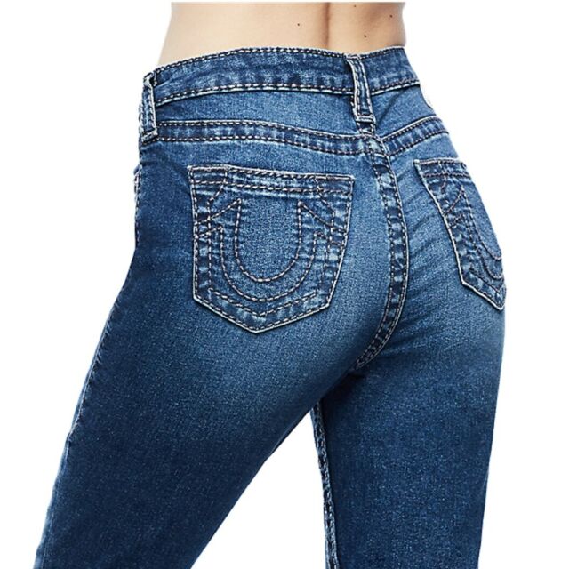 True Religion Women's Halle Big T High Rise Skinny Fit Stretch Jeans | eBay