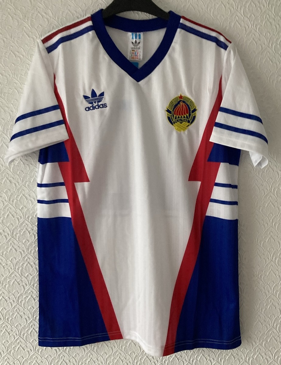 Yugoslavia Away Football Shirt FIFA World Cup Italia '90 Stojkovic