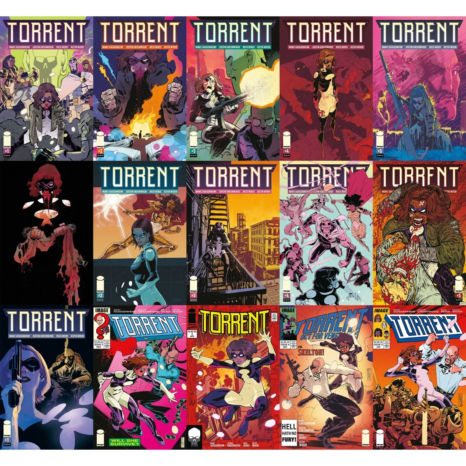 Torrent (2023) 1 2 3 4 5 Variants | Image Comics | COVER SELECT