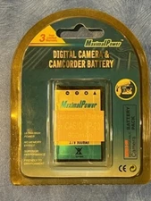 Maximal Power Digital Camera & Camcorder Battery
