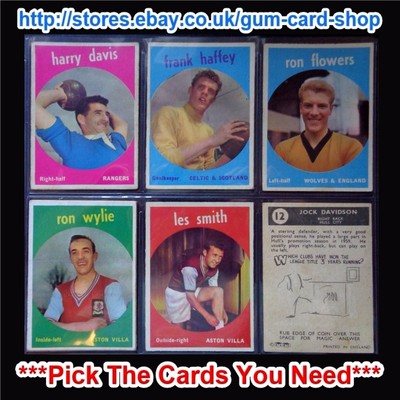 A/&BC Purple Back 1st Series Football Cards 1971 Pick The Cards You Need! VGC
