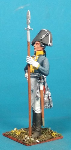 Unassembled Prussian infantry, White Metal 60 mm 1/30 Figure kit VID SOLDIERS - Picture 21 of 94