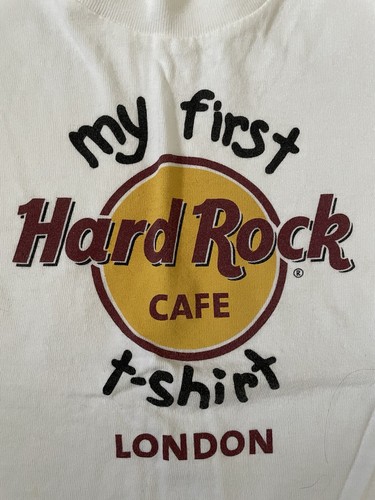 My First Hard Rock Cafe T- Shirt, London, Toddler/Child Small, 100% Cotton - 第 2/3 張圖片