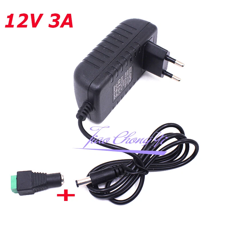 DC12V TO AC100-240V lighting Transformes output 12V 1A 2A 3 5A LED Power Adapter - Image 4 of 4