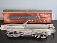 Hairitage by Mindy McKnight Go With The Flow 2-in-1 Styler - New in Box!