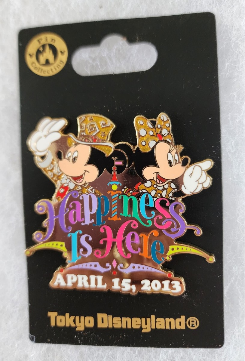 TOKYO DISNEY RESORT MICKEY & MINNIE MOUSE HAPPINESS IS HERE