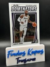 2022-23 Prizm Basketball Elite Dominators LEBRON JAMES 322~Lakers