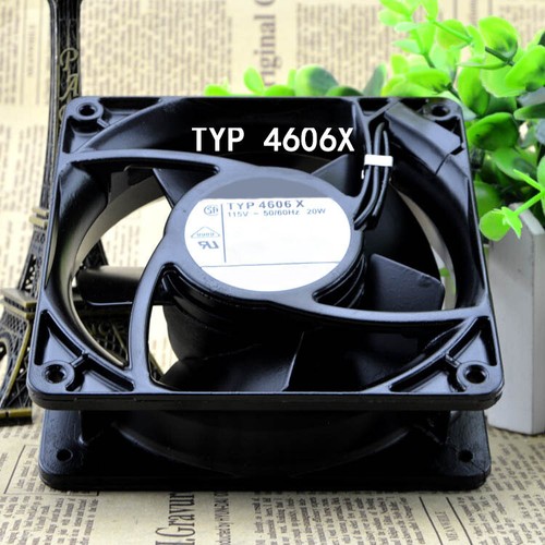 Used and tested ebmpaps 115V 20W TYP4606X 120*120*38mm All metal equipment fan - 第 3/8 張圖片