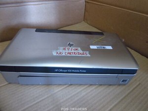 HP Officejet 100 Mobile A4 Thermal Inkjet Printer CN551A USB BT - 8 PAGES