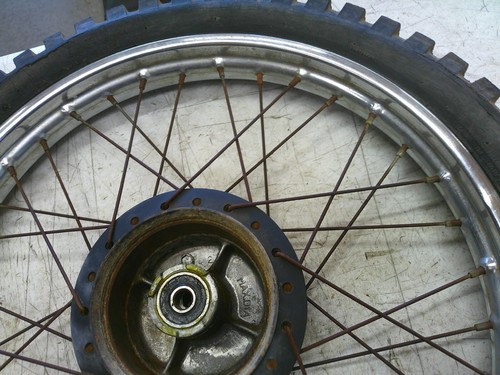 1970-1979 Honda trail 90 CT90 front wheel rim - Picture 11 of 14
