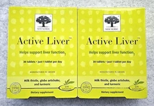 New Nordic Active Liver - helps support liver function - 60 tabs - 2 new boxes 