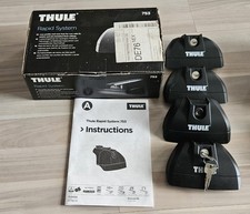 Thule Dachträger System 761 Mit Zubehör Set 753 Und KIT4022