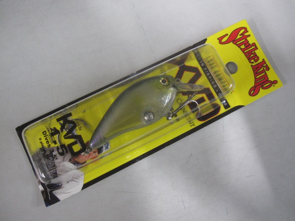 Strike King KVD1.5 684 Clear Water Minnow New Lures - Image 5