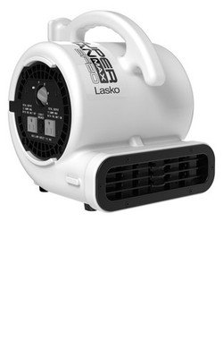 Lasko Super Fan Max Multi-Purpose Compact Air Mover Fan, Portable, 4 Speed